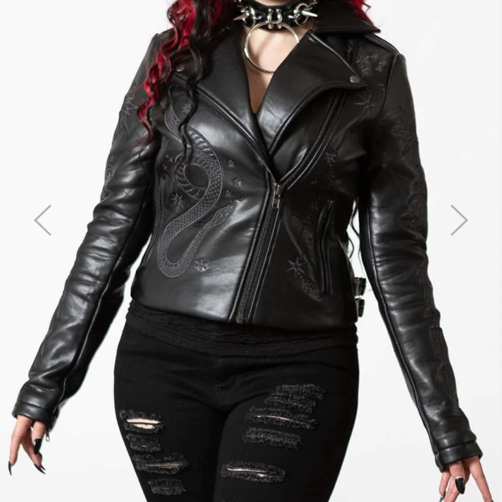 ISO Killstar Starchild Biker Jacket